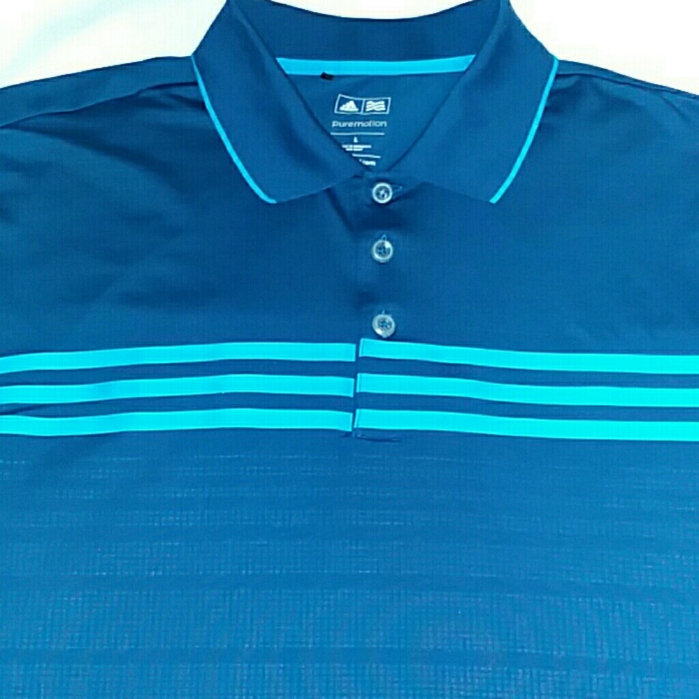 Adidas Men's Polo Puremotion Golf Shirt Large